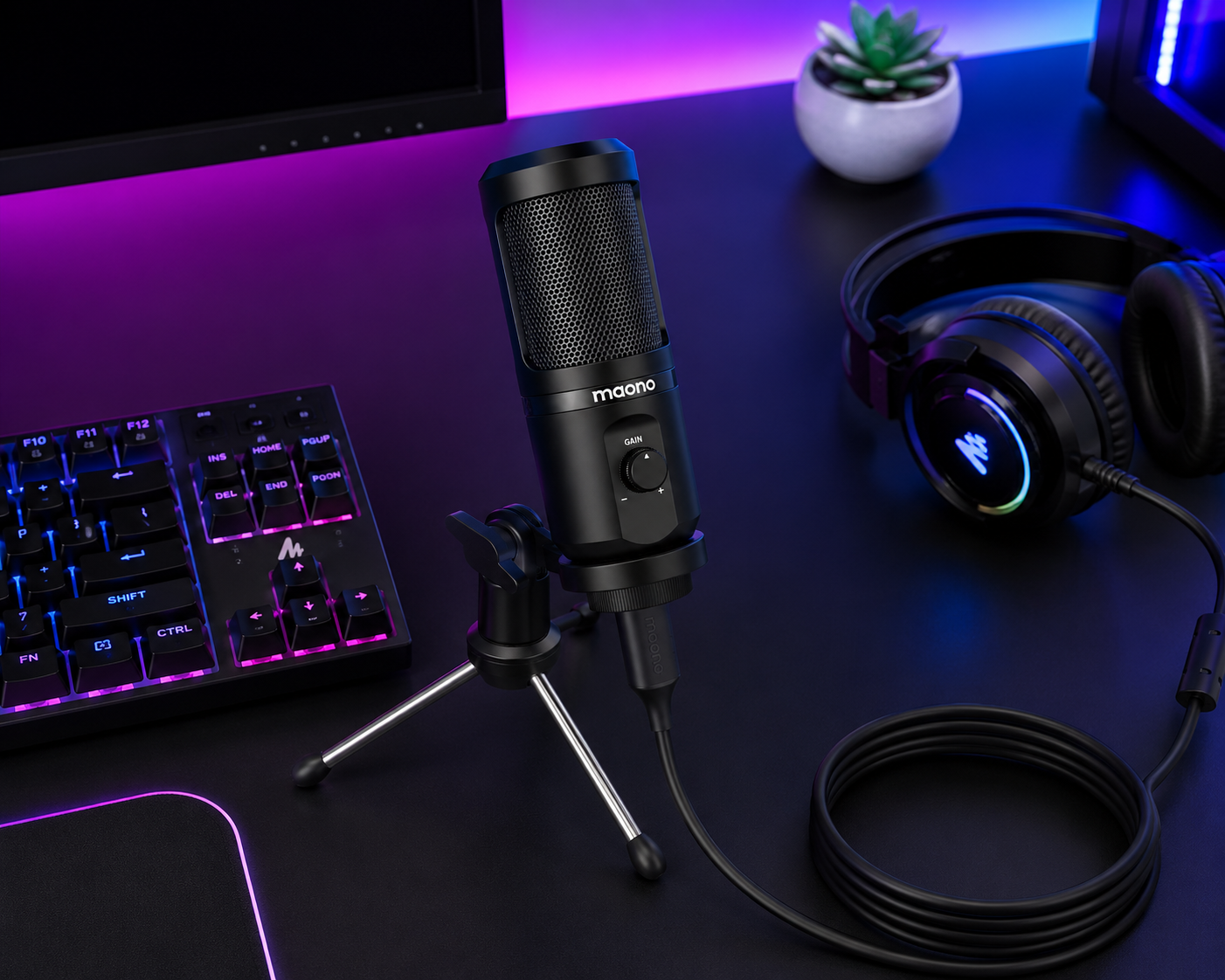 Ultimate-Maono-AU-PM461TR-USB-Condenser-Mic-for-Gaming-Podcasting