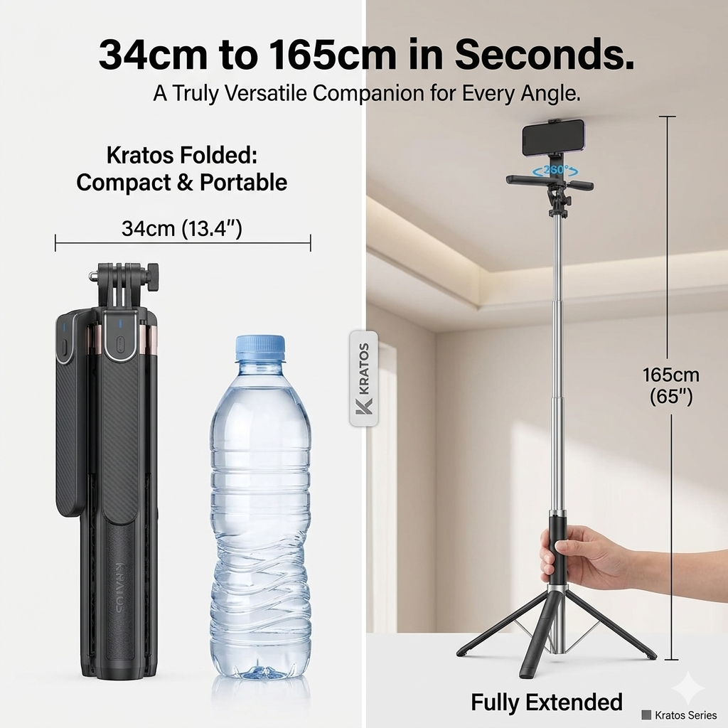 top mini tripod & flexible stand