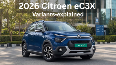 Citroen eC3 X Variants :2026 Citroen eC3 X: Variant-wise features with price explained |