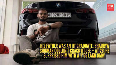 Shaurya Shikhar: His father was an IIT graduate; Shaurya Shikhar couldn’t crack IIT-JEE – at 26, he surprised him with a ₹55 lakh BMW