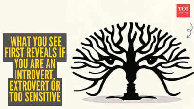 Optical illusion personality test: Eyes, trees, two faces? What you see first reveals if you are an introvert, extrovert or too sensitive
