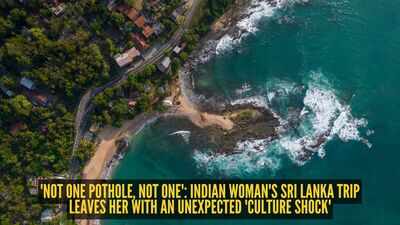 ‘Not one pothole, not one’: Indian woman’s Sri Lanka trip leaves her with an unexpected ‘culture shock’ |