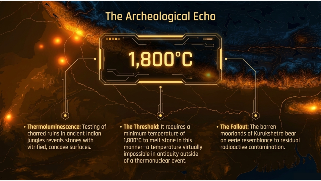 The Archeological Echo - 1,800°C vitrification claim