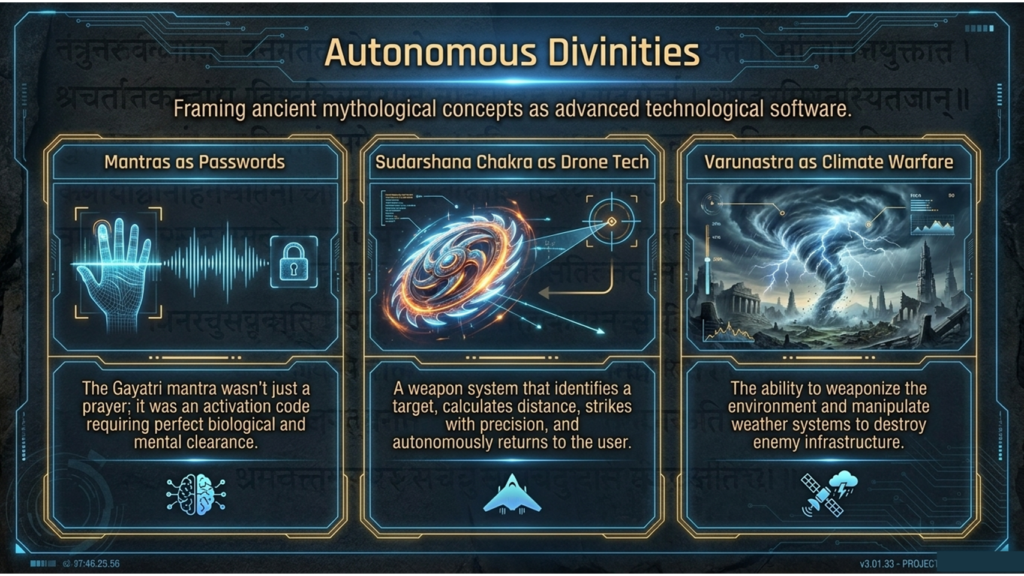 Autonomous Divinities - mythology as technology