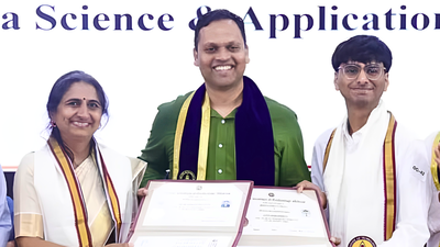 Meet the 45-year-old mother and her 21-year-old son who graduated from IIT Madras together