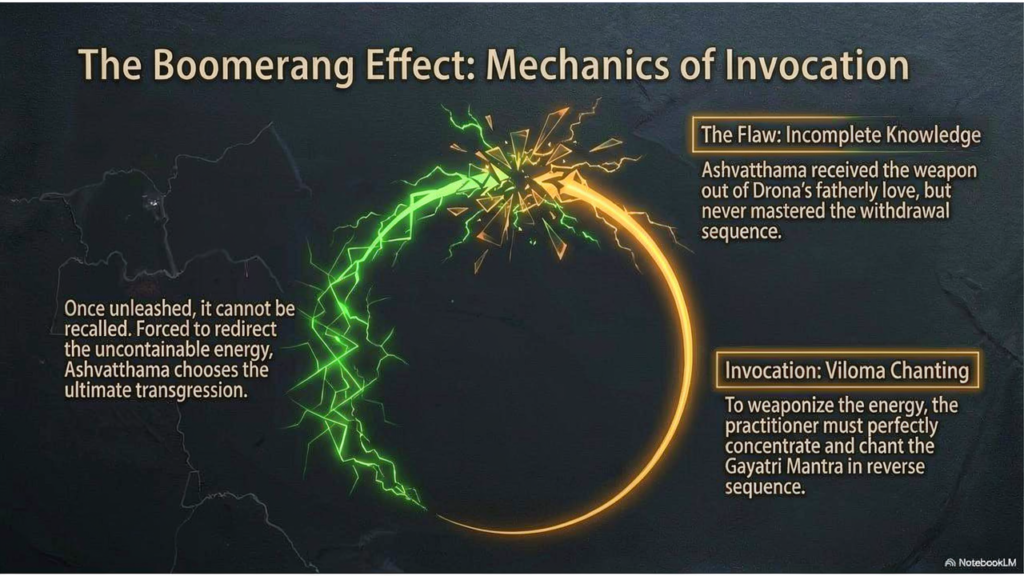 The Boomerang Effect - mechanics of invocation