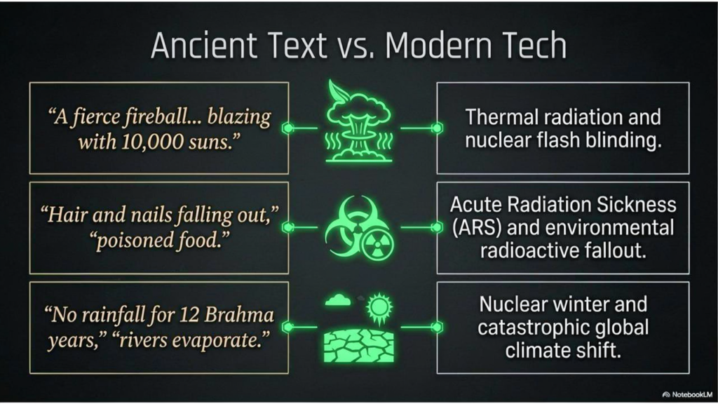 Ancient Text vs Modern Tech comparison