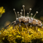 A fungus turns beetles into zombies and makes them die on flowers; scientists say the timing helps infect the next generation |