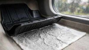 Why putting newspaper under your car mats during the rainy season can help keep the carpet dry |